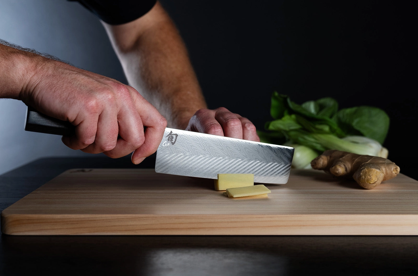 Shun Dual Core 6.5-Inch Nakiri Knife w/Saya