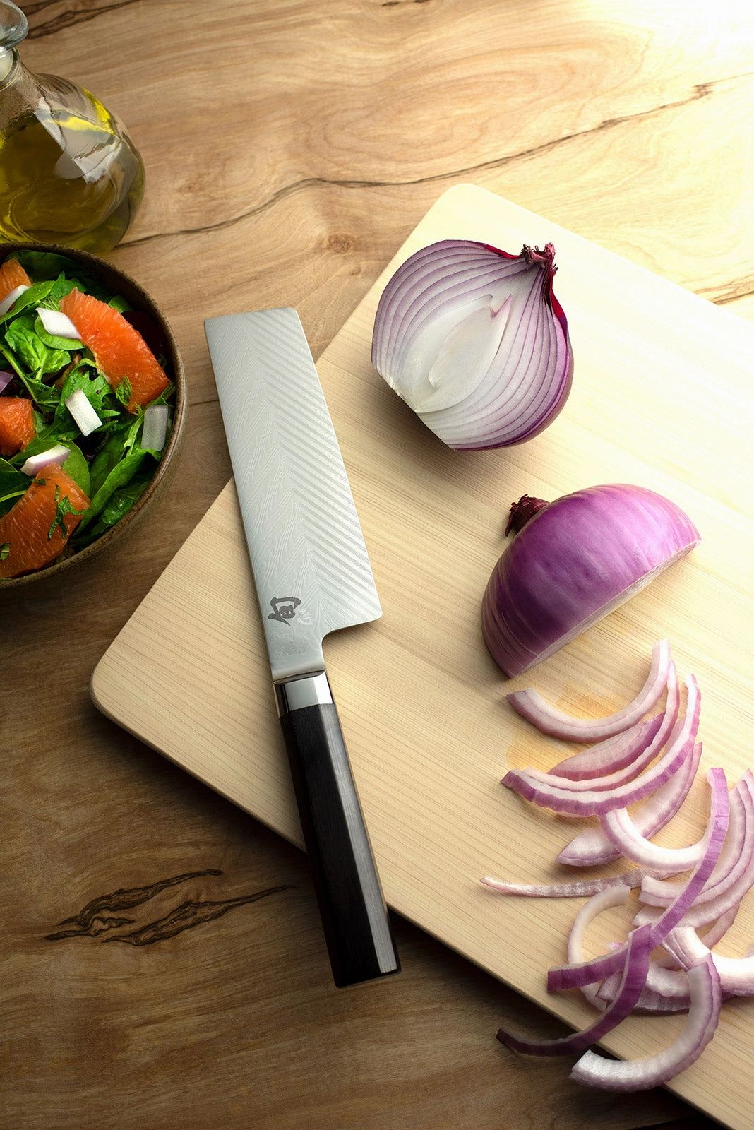 Shun Dual Core 6.5-Inch Nakiri Knife w/Saya