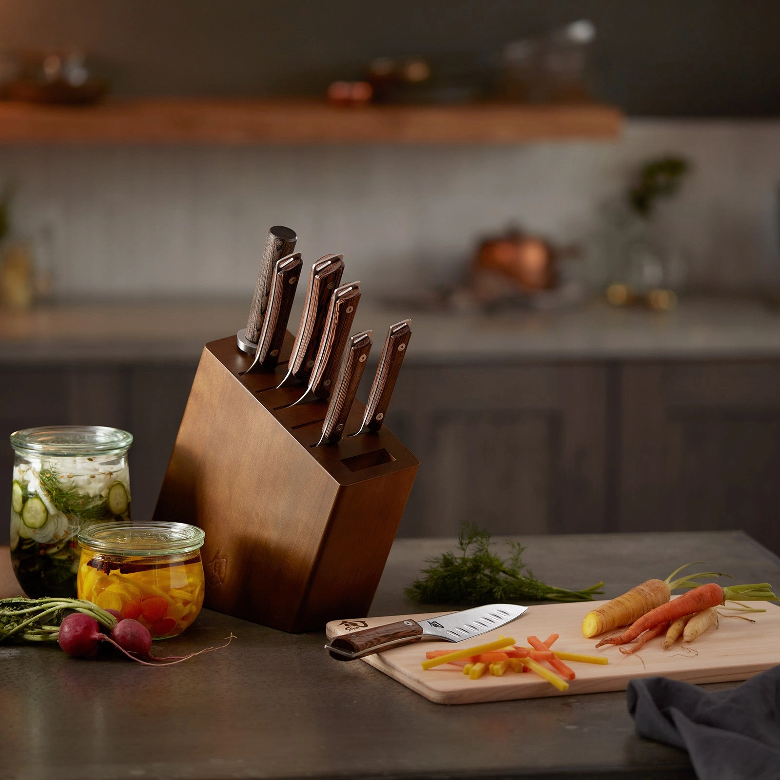 Shun Kanso 5.5-Inch Hollow Ground Santoku Knife