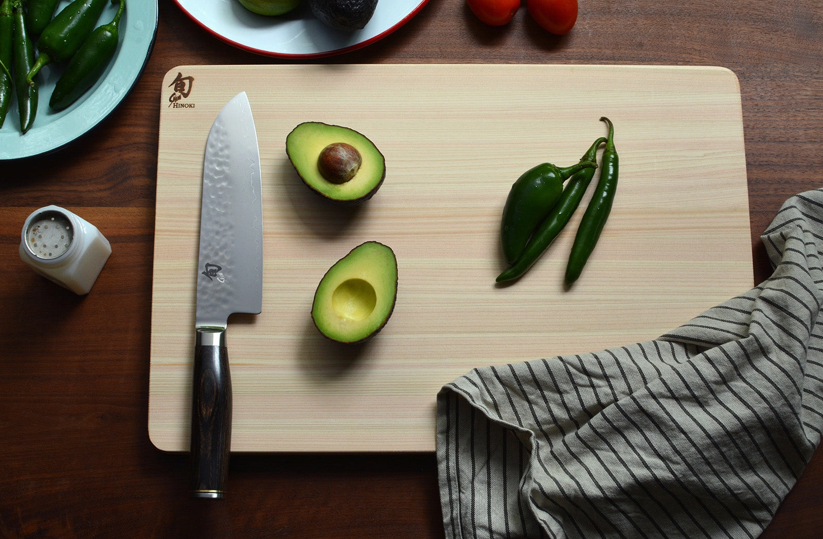 Shun Premier 2 Piece 7" Santoku & 4" Paring Knife Set