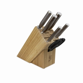 Shun Premier 7 Piece Essential Block Set Cutlery knife sets deals