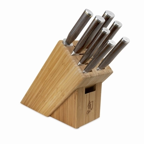 Shun Premier 8 Piece Professional Block Set Cutlery knife sets deals