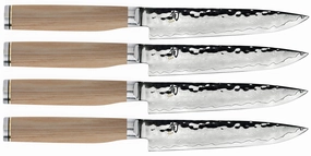 Shun Premier Blonde 4 Piece Steak Knife Set Cutlery knife sets deals