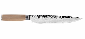 Shun Premier Blonde 9.5 Inch Slicing Knife Cutlery outlet discounts