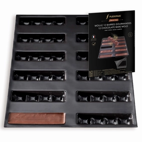 Silpat Flexipan 12 Chocolate Granola Bars Premium Silicone Baking Pan Bakeware online promo