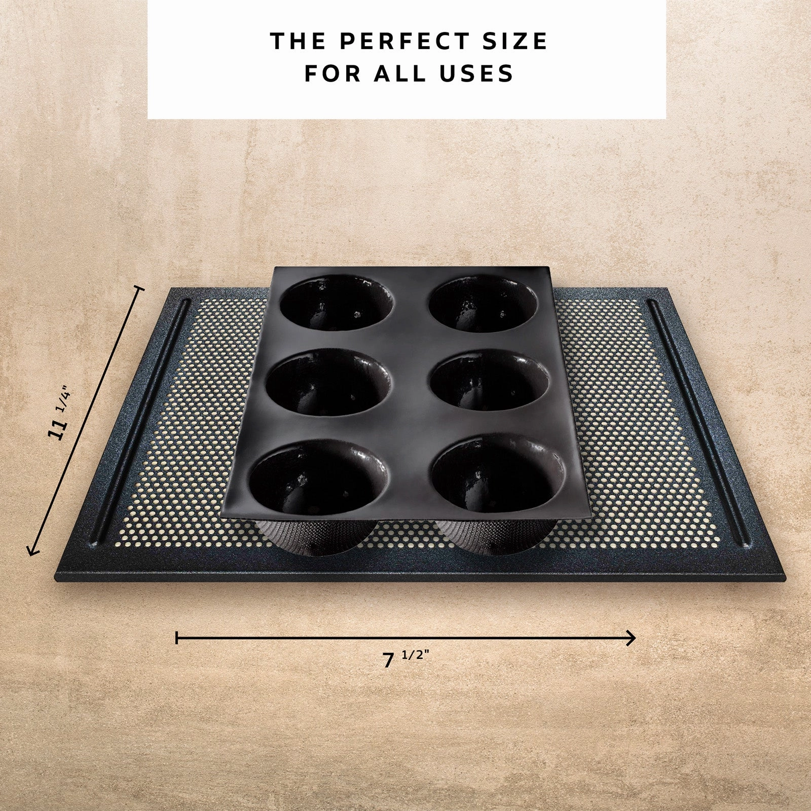 Silpat Flexipan 6 Bomb Cakes Premium Silicone Baking Pan