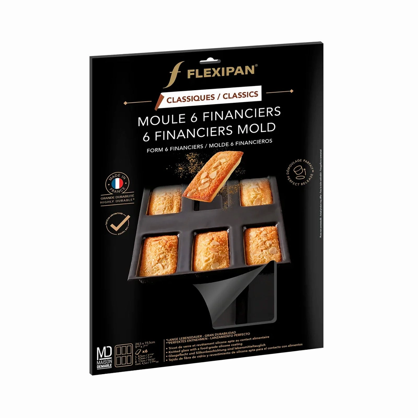 Silpat Flexipan 6 Financiers Mold