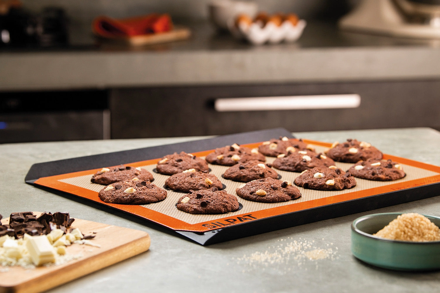 Silpat Perfect Cookie Non-Stick Silicone Baking Mat, 11-5/8" x 16-1/2"