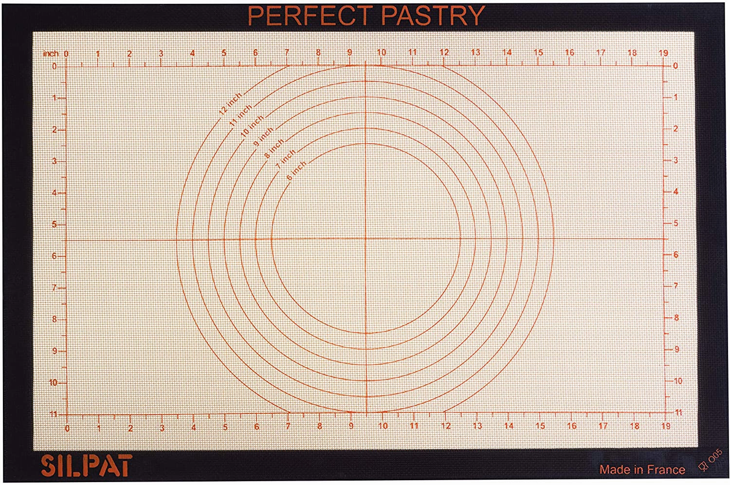 Silpat Perfect Pastry Non-Stick Silicone Countertop Workstation Mat, 15-1/8" x 23" Bakeware online promo