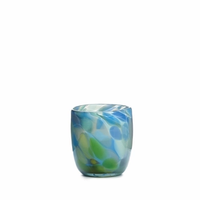Small Glass in Blue Glassware Tabletop & Kitchen sale