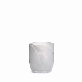 Small Glass in White Glassware Tabletop & Kitchen sale
