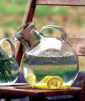 Small Mouth Circular Tilted Pitcher (Right) Drinkware best price