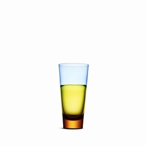 Small Tumbler in Blue/Yellow Pantry & Bar essentials discount