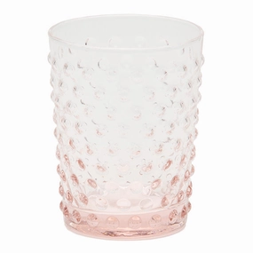 Sofia Pink Hand Blown Glass Tumbler Glasses Set/6 Drinkware best price