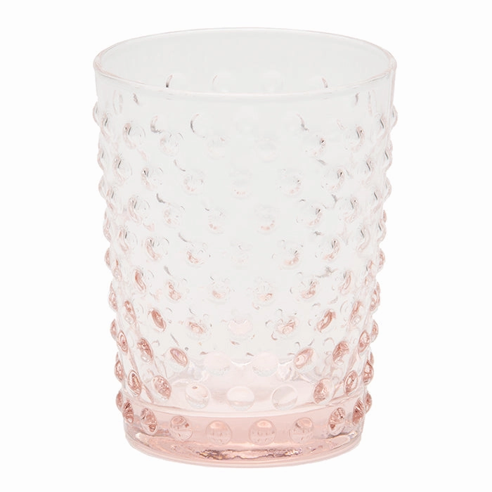 Sofia Pink Hand Blown Glass Tumbler Glasses Set/6 Drinkware best price