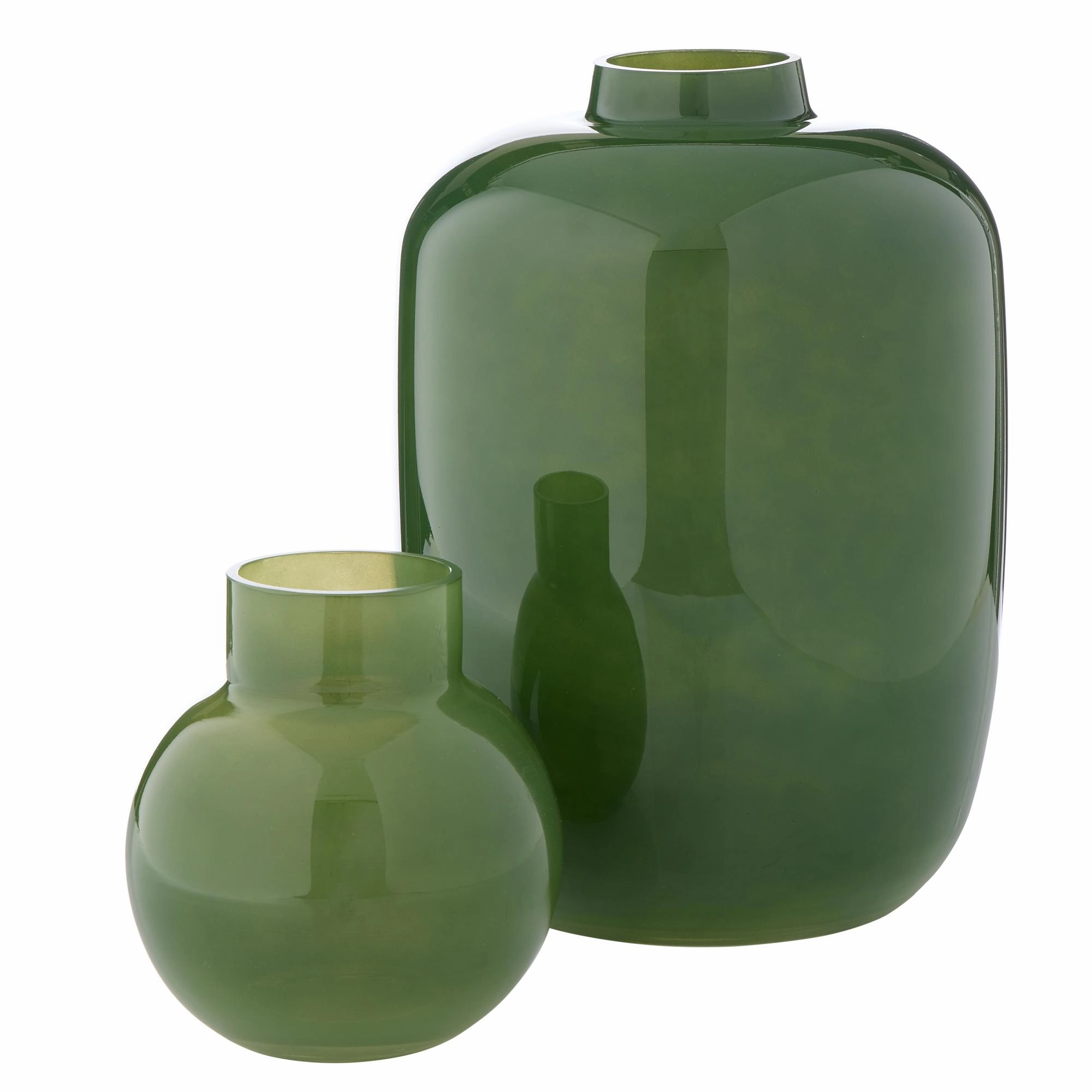 Sophie Vase Green S 12x12x14cm