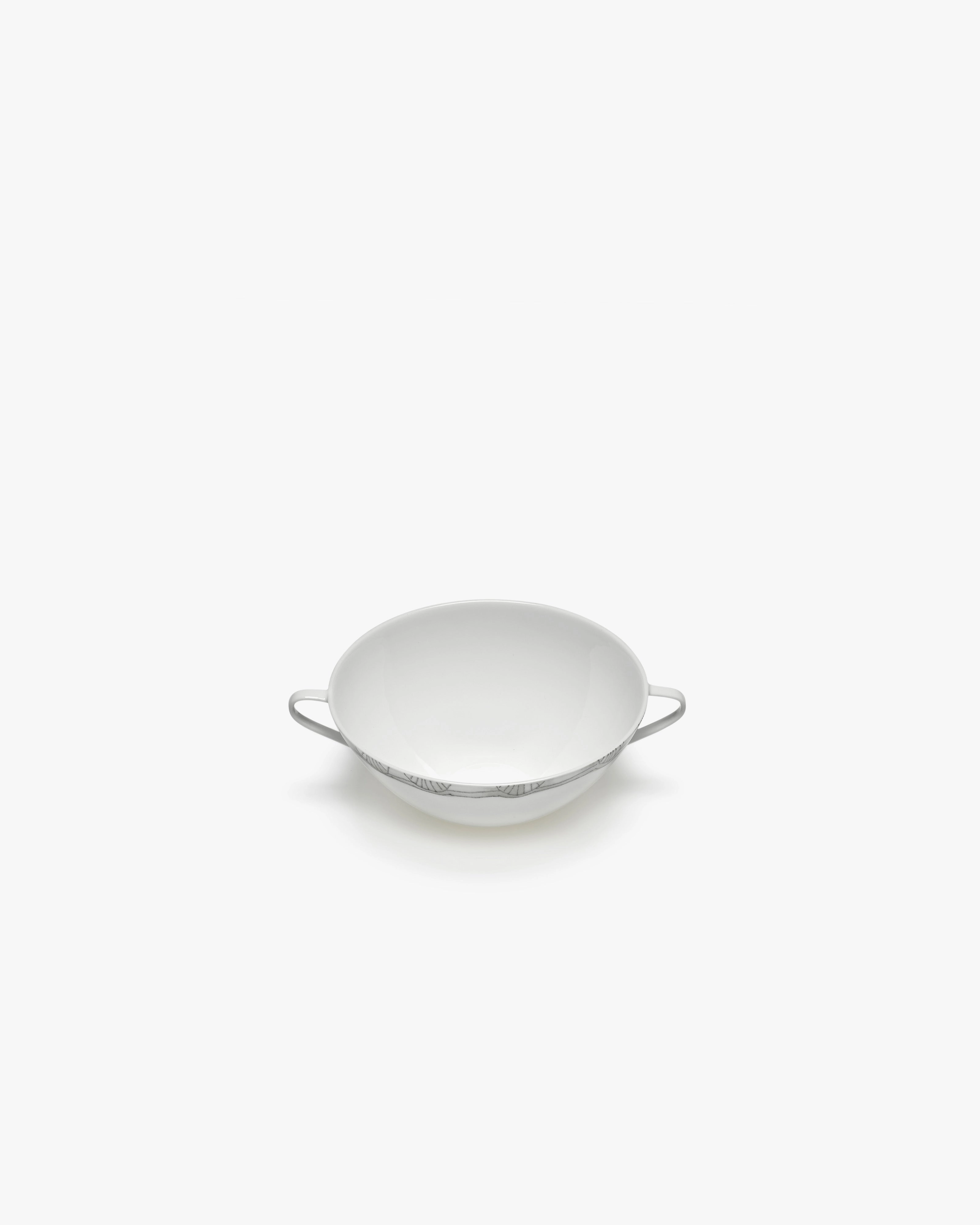 Soup bowl Mirtillo tea Midnight Flowers