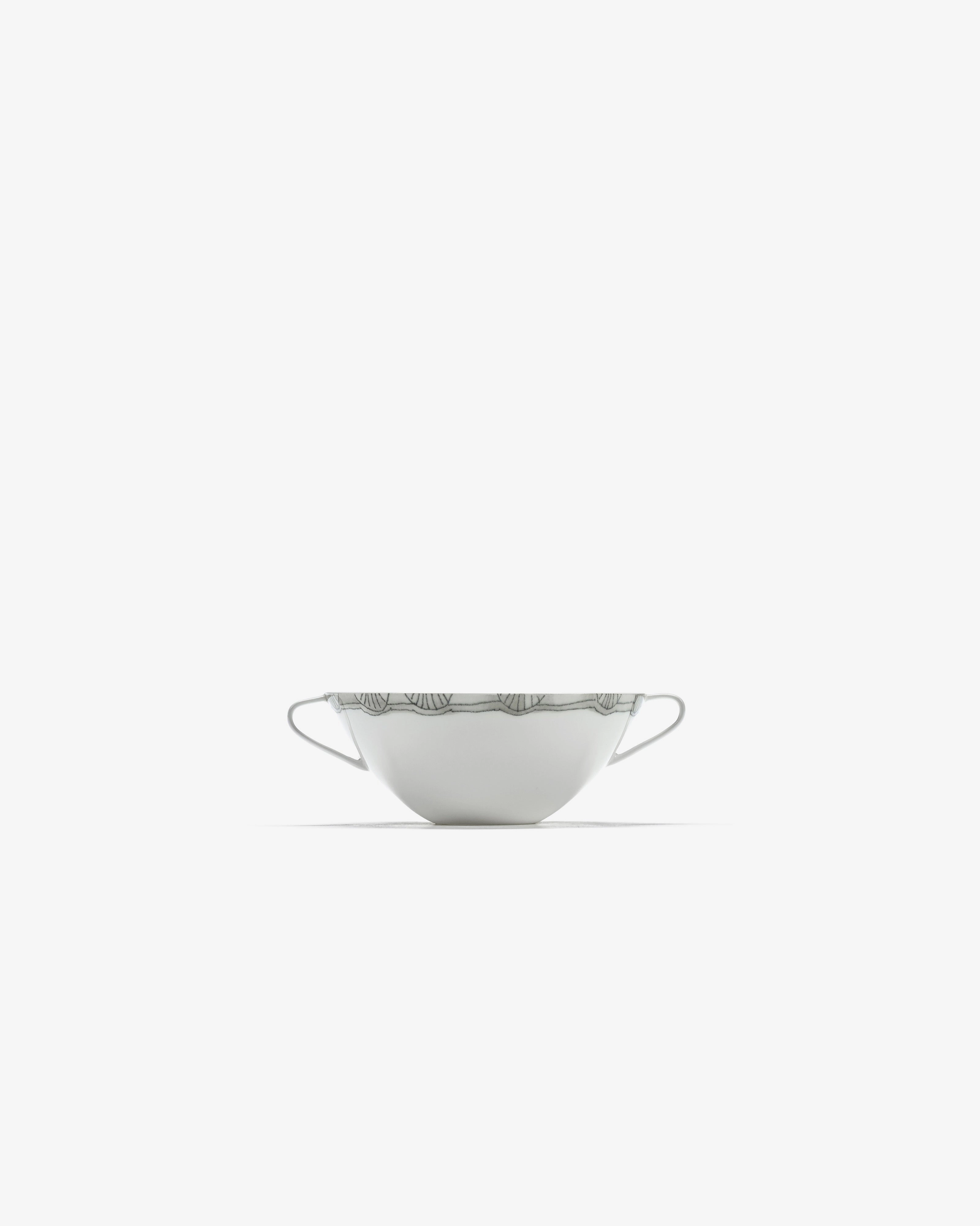 Soup bowl Mirtillo tea Midnight Flowers