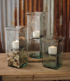 Square Candle Hurricane Candle Holders discount collection