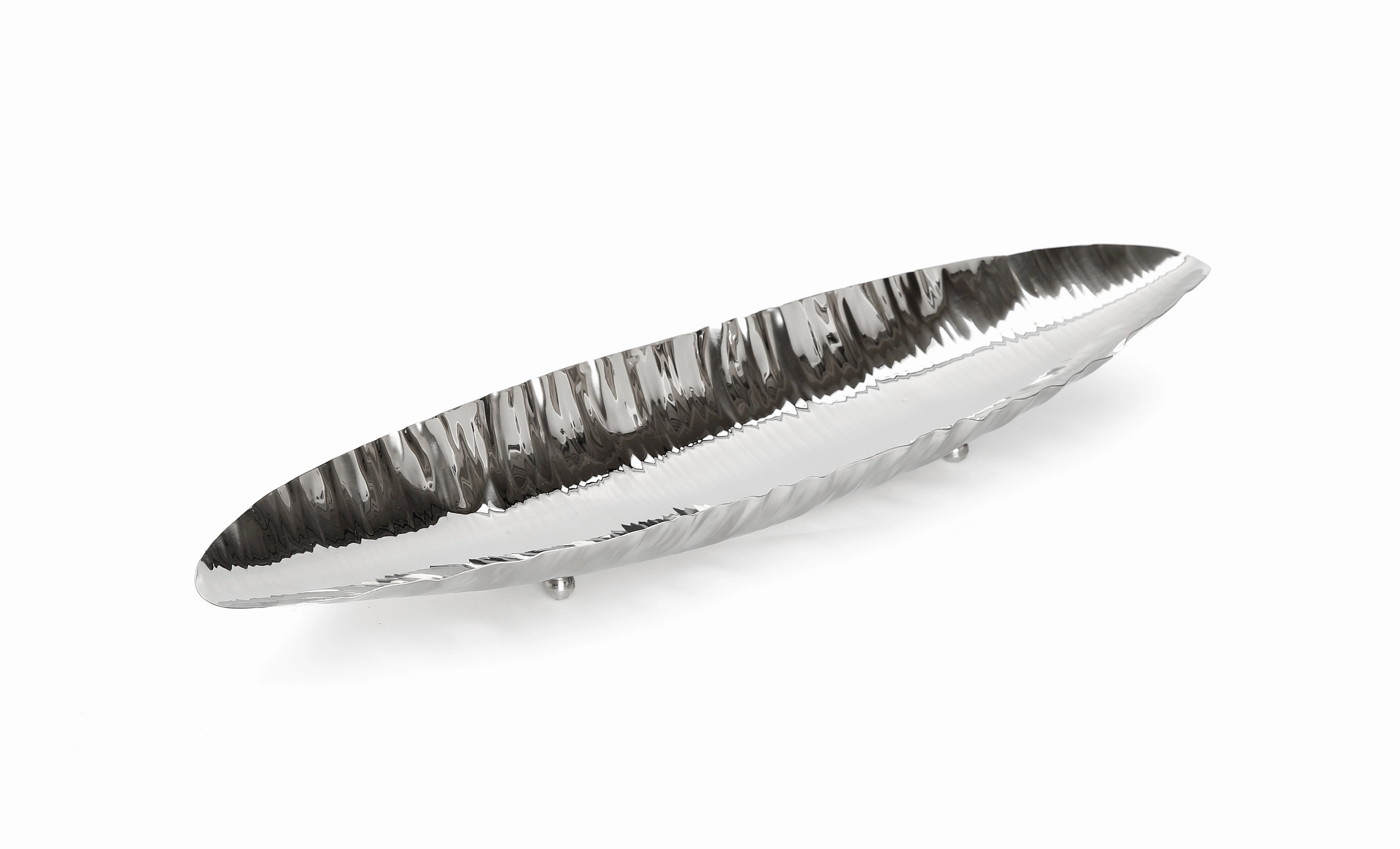 Stainless Steel Boat Dish - 20.5"L Serveware discount kitchenware