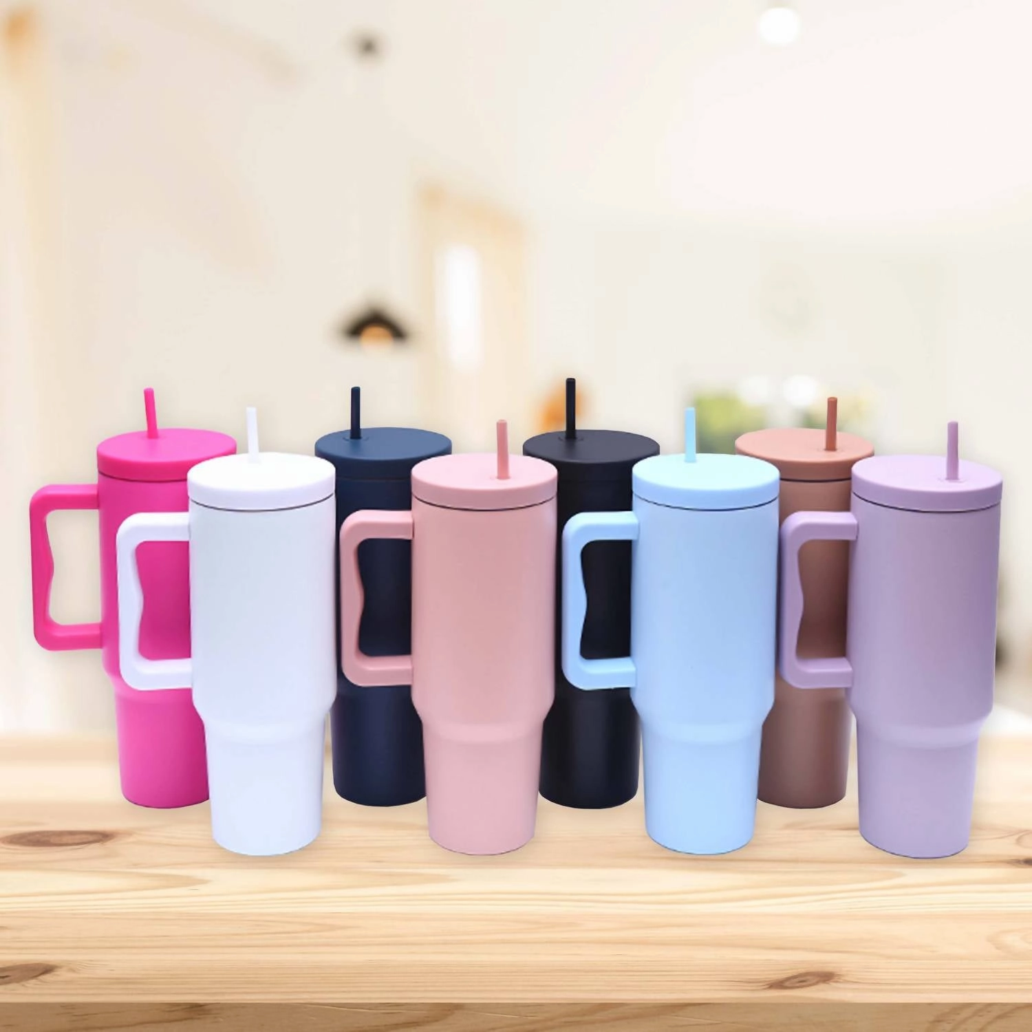 Stainless Steel Modern Tumbler In Light Blue