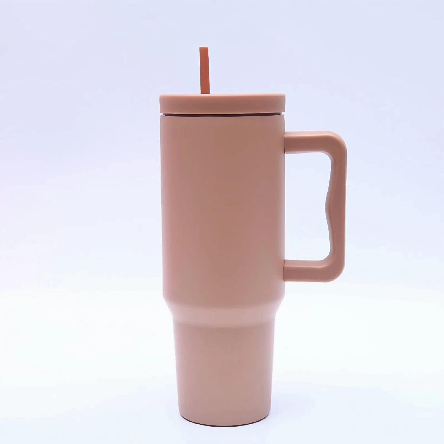 Stainless Steel Modern Tumbler In Tan