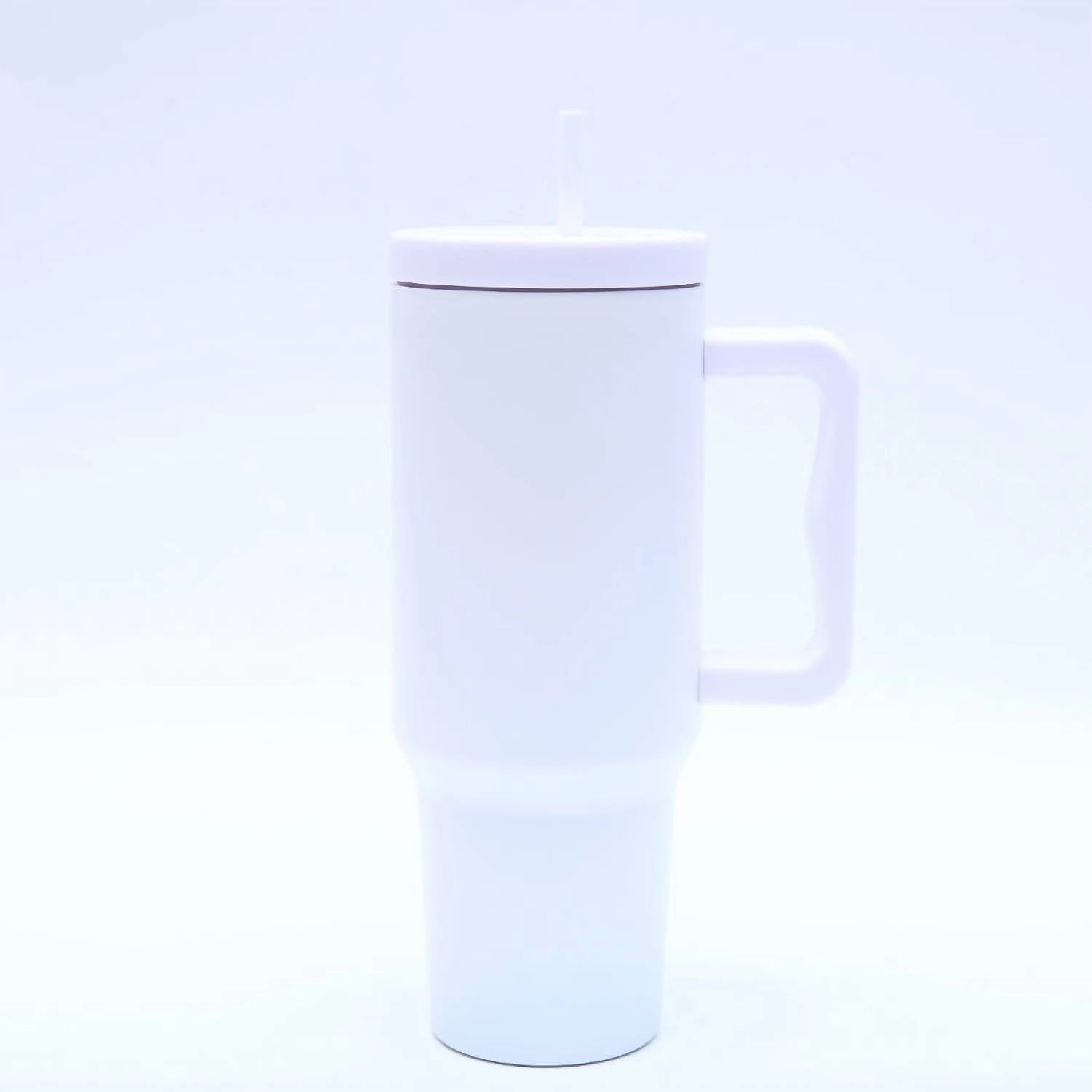 Stainless Steel Modern Tumbler In White