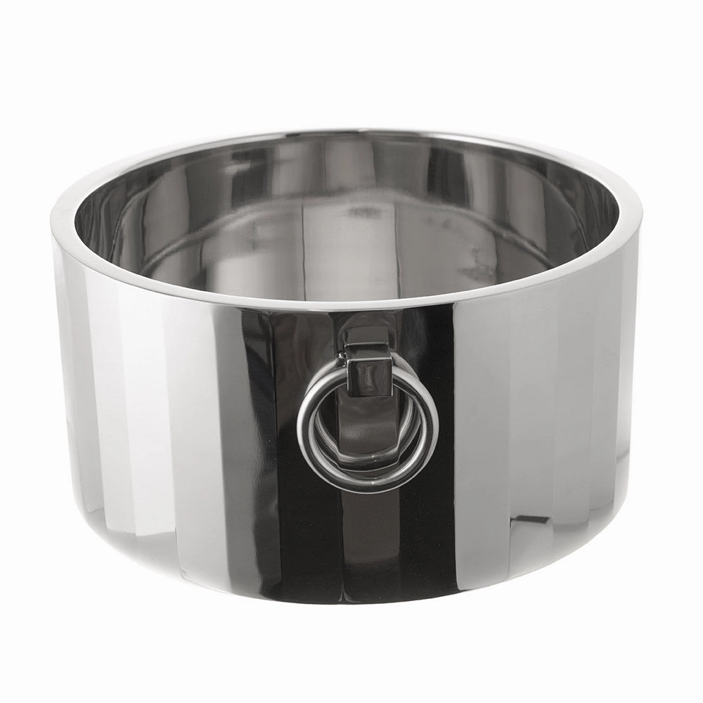 Stainless Steel Party Tub Double Wall Texture Shiny
