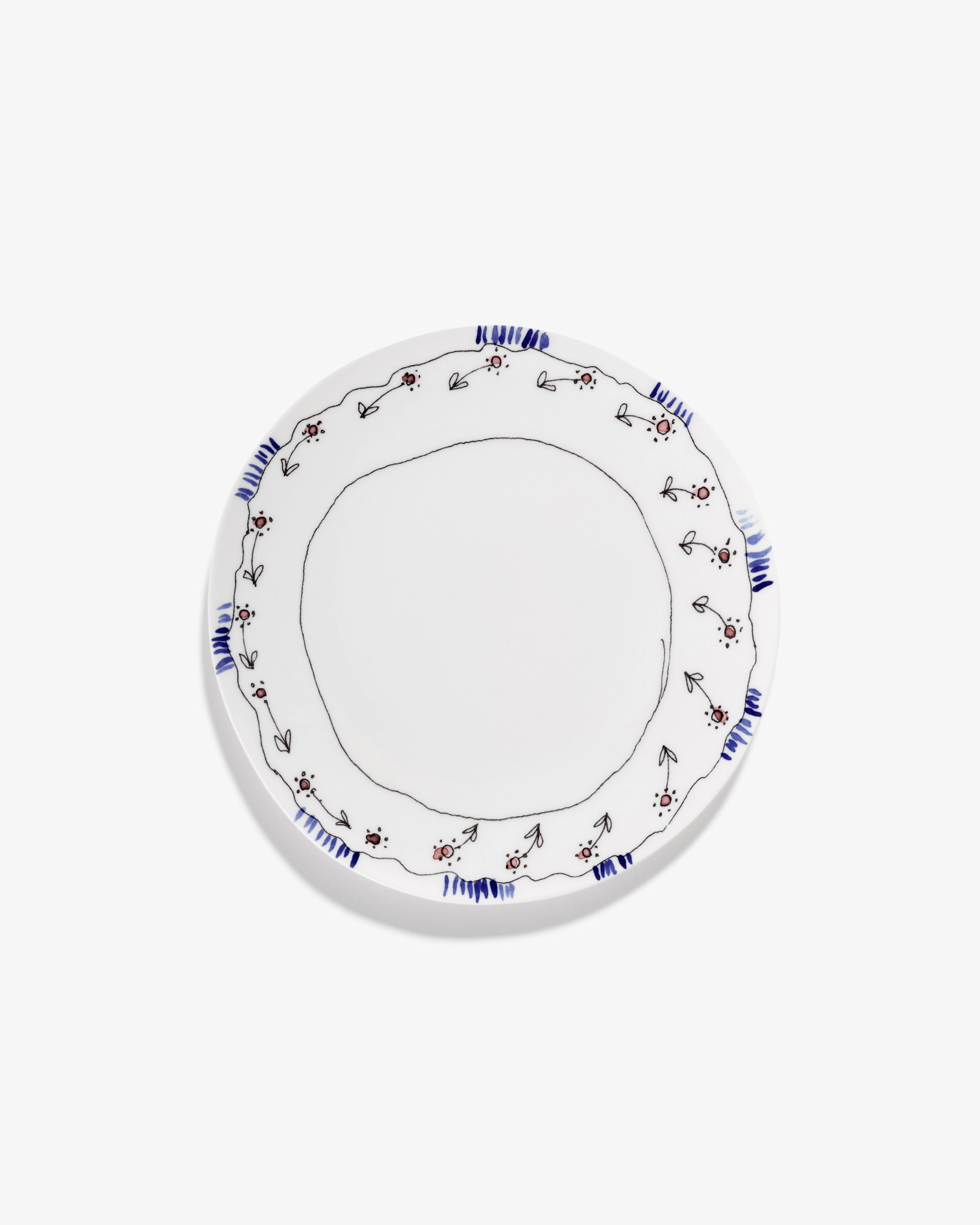 Starter plate Anemone milk Midnight Flowers
