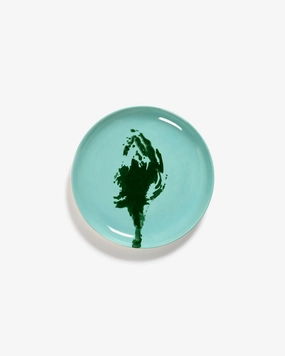 Starter plate azure - green artichoke Feast Dinnerware tableware outlet