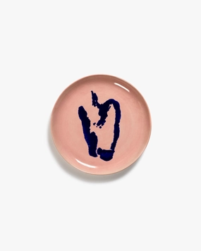 Starter plate delicious pink - blue pepper Feast Dinnerware tableware outlet
