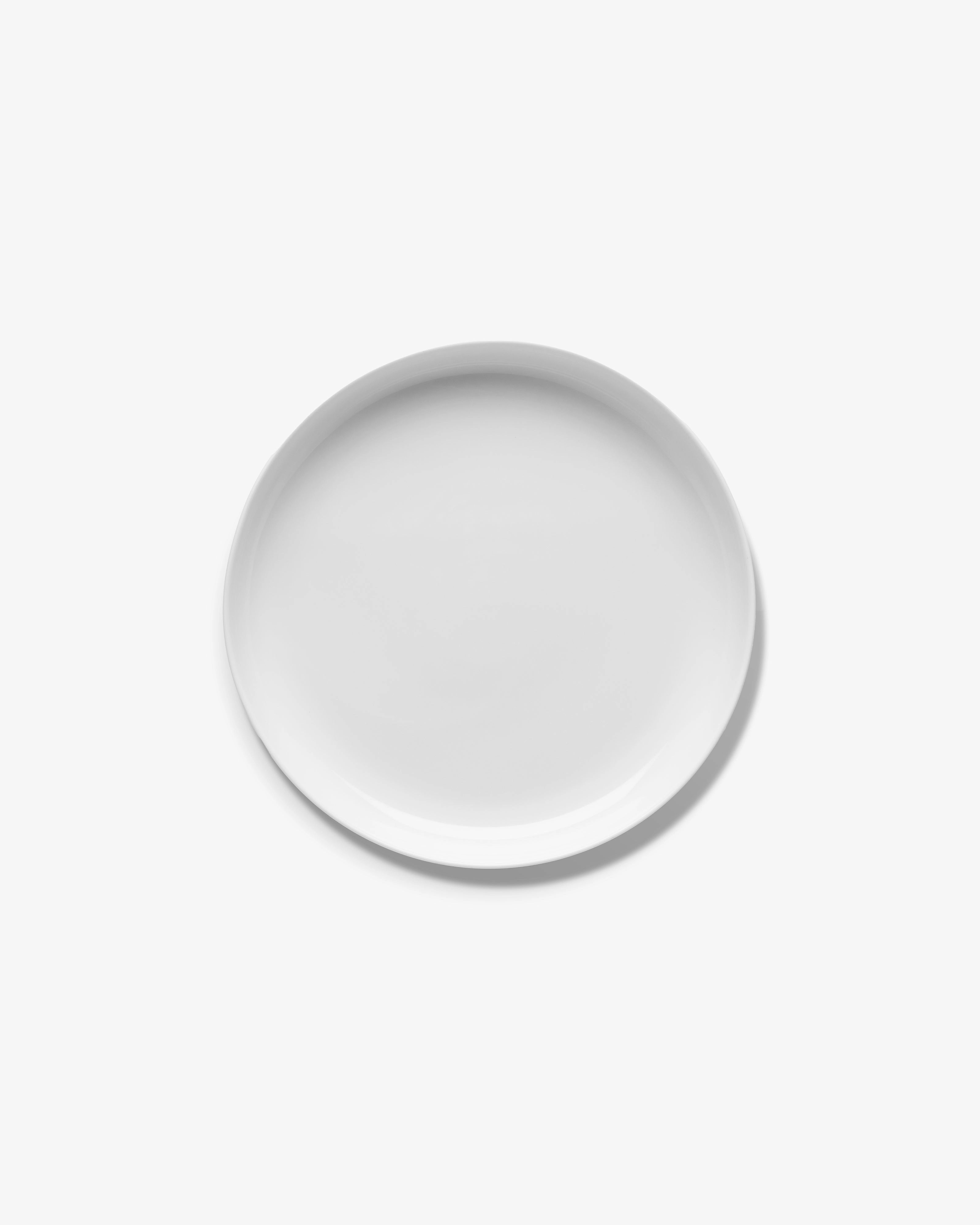 Starter plate high white Base