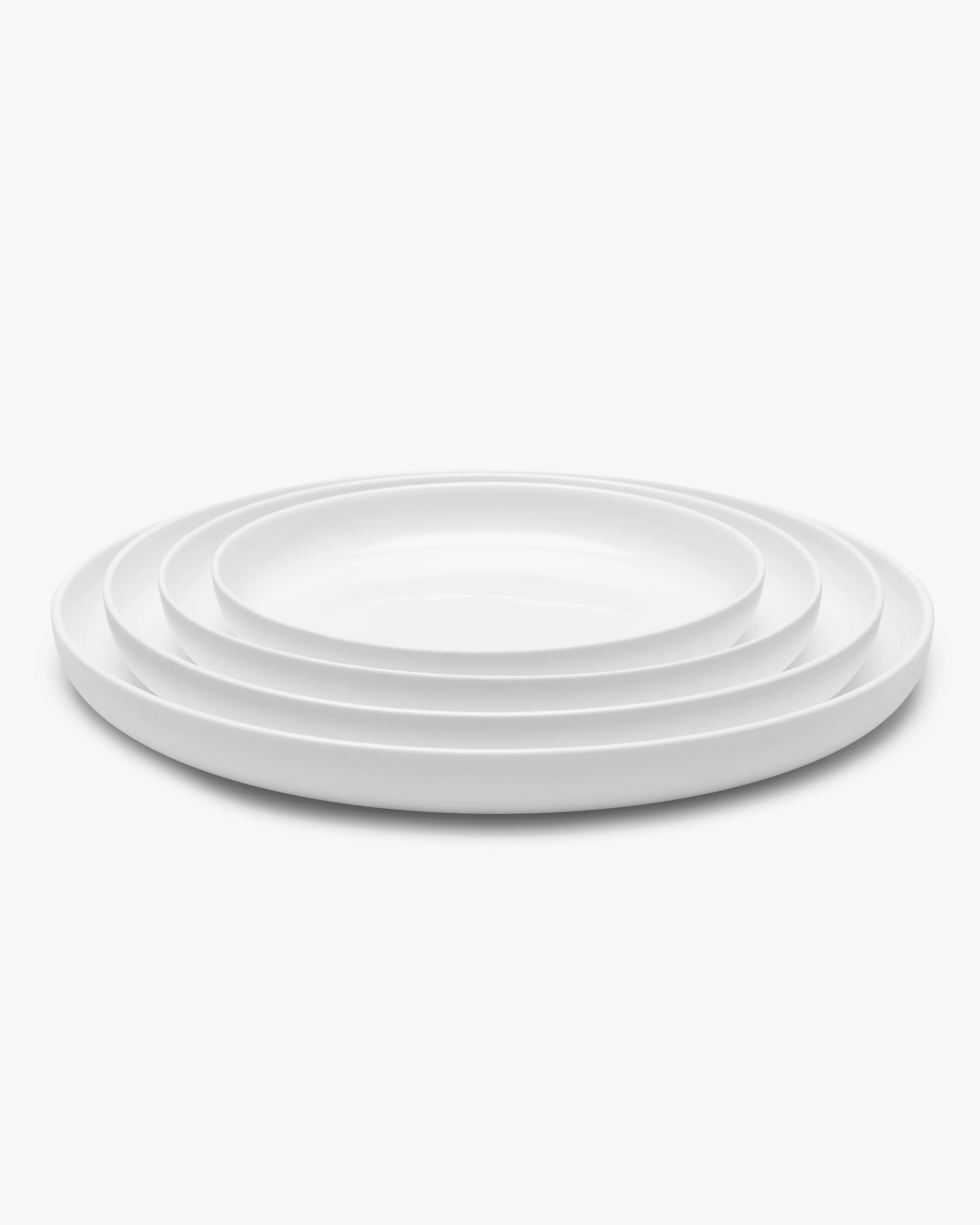 Starter plate high white Base