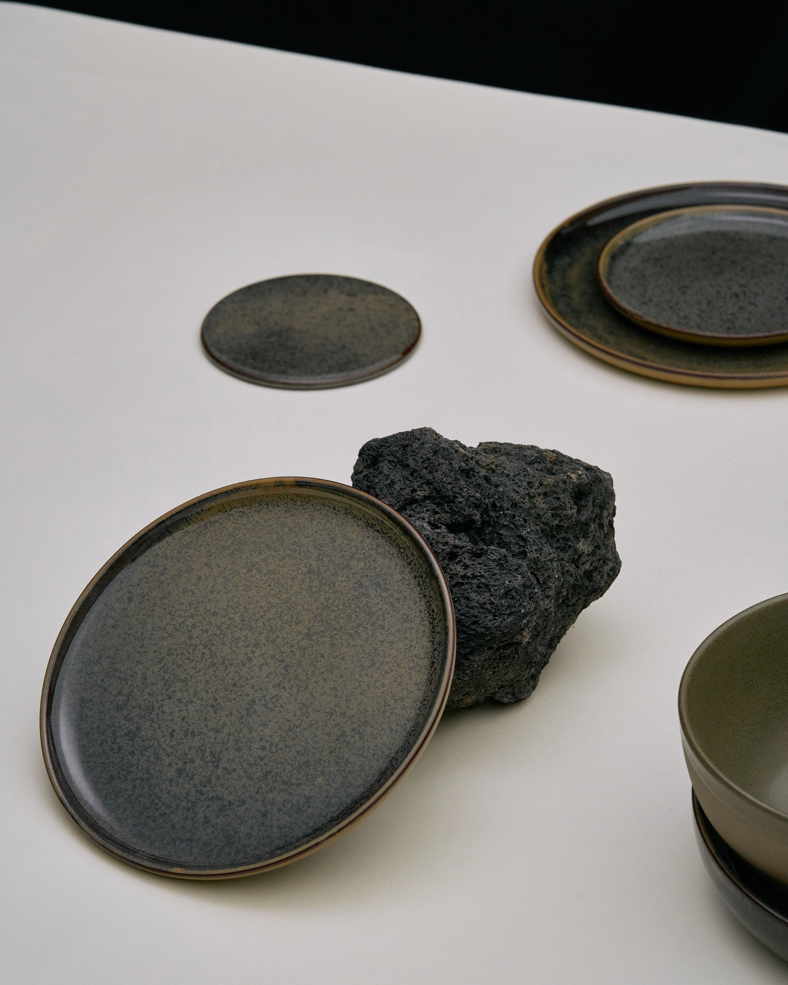 Starter plate indi gray Surface
