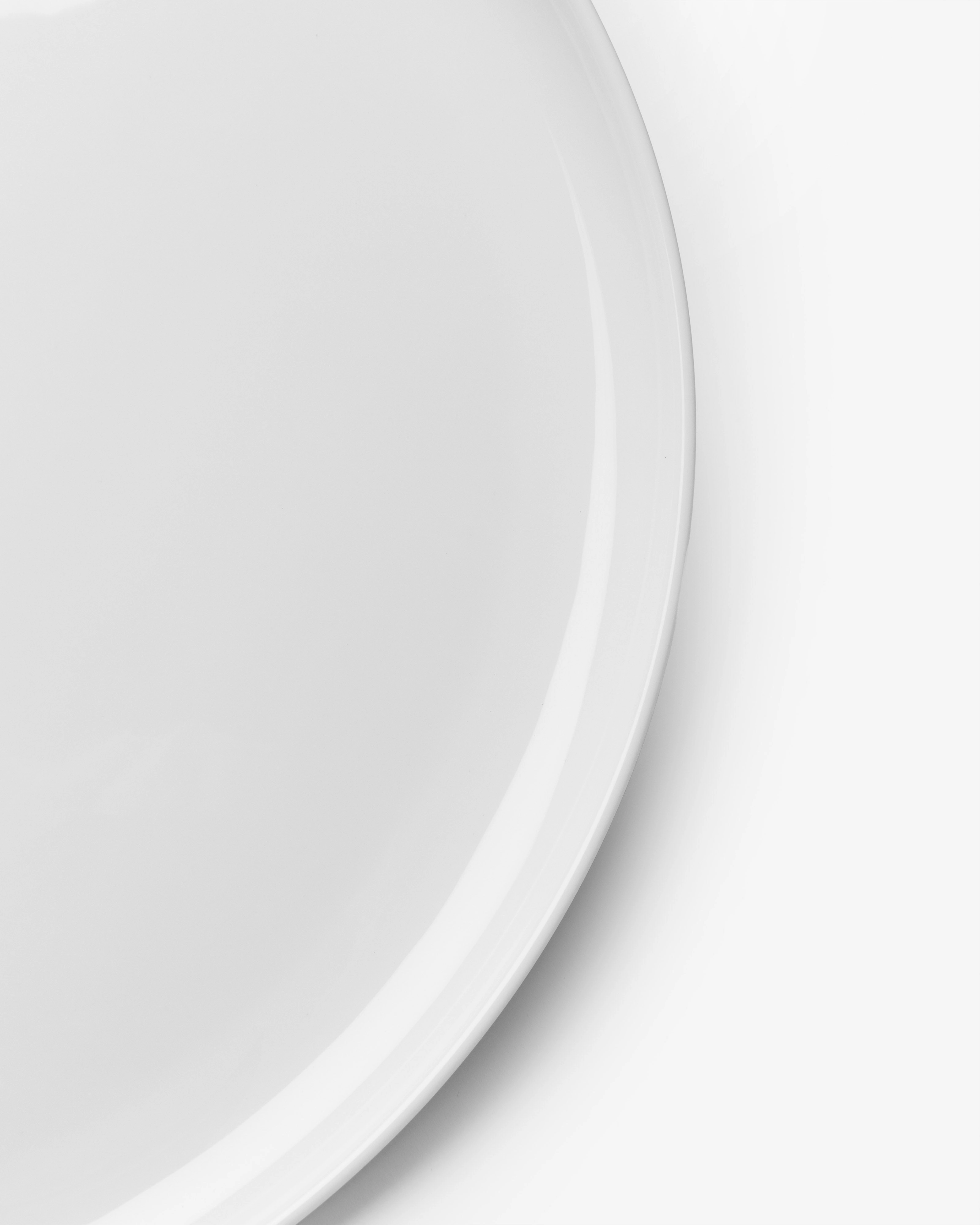 Starter plate low white Base