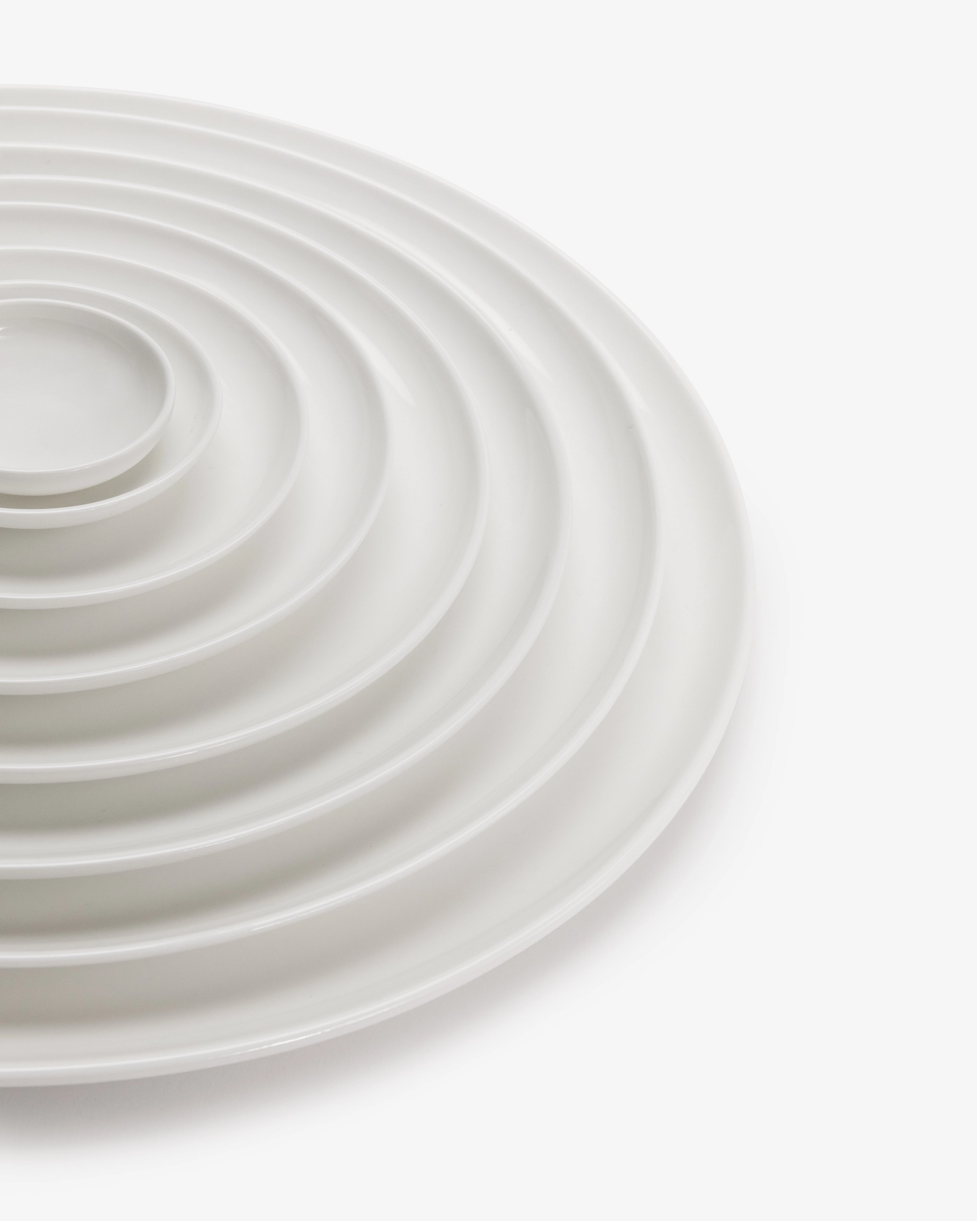 Starter plate low white Base