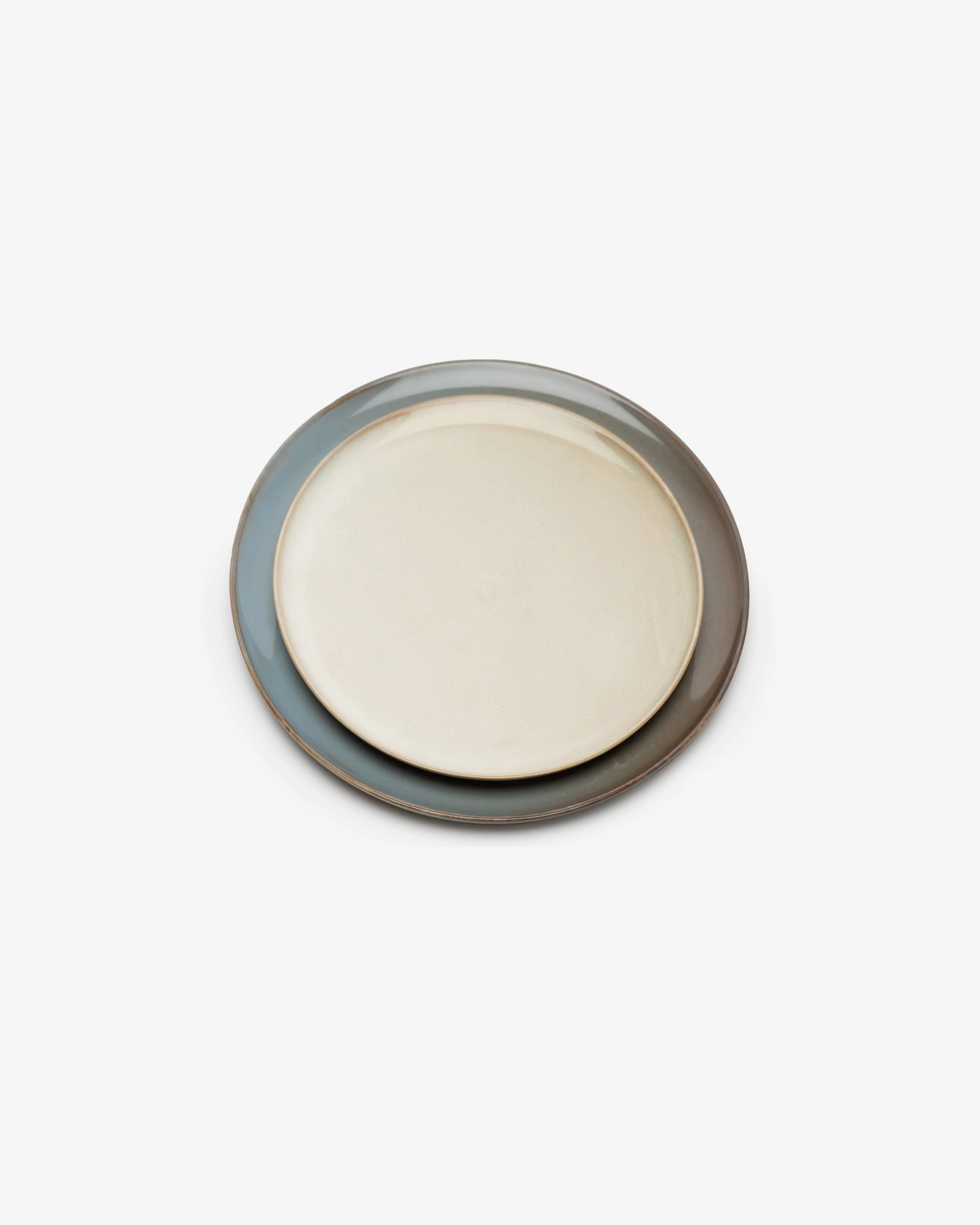 Starter plate misty gray Terres de rves