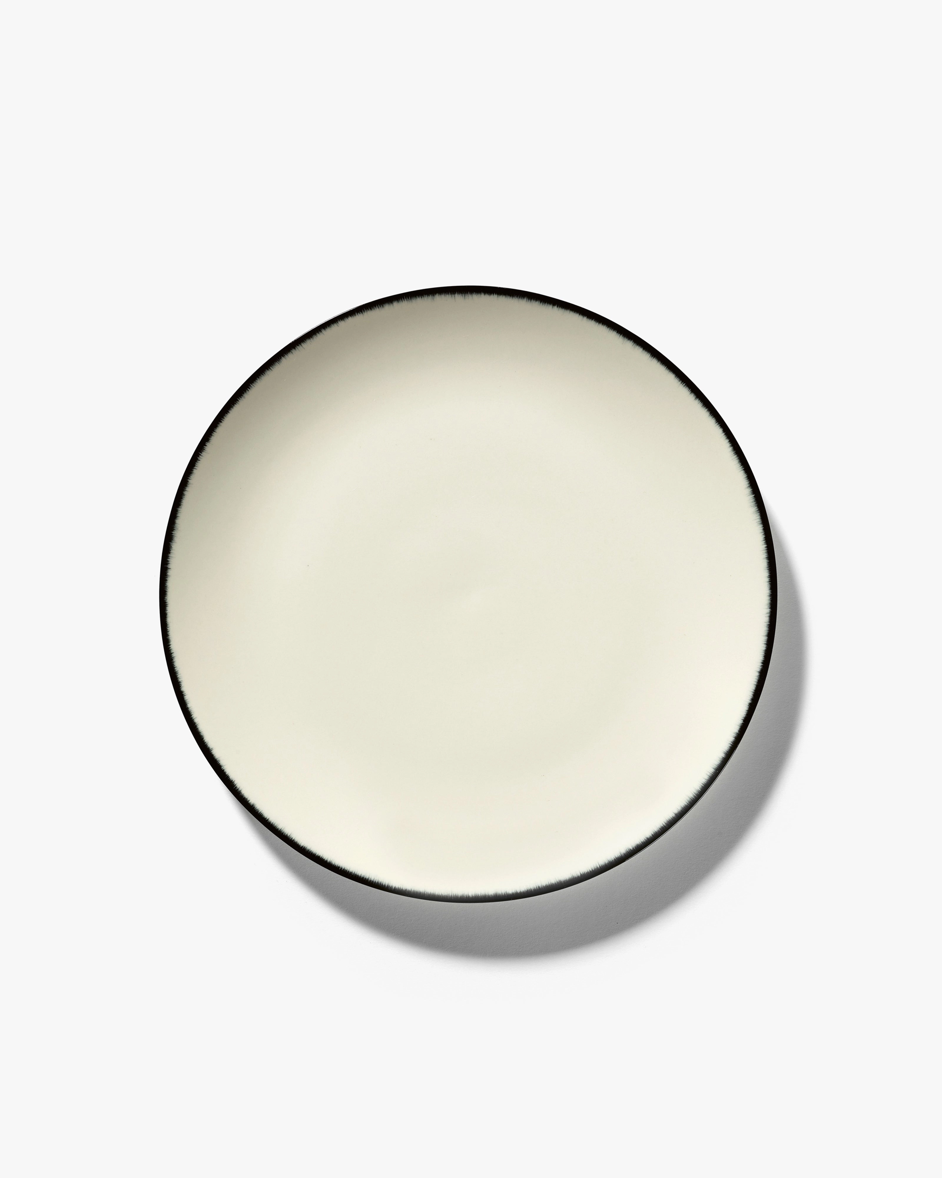 Starter plate white/black variation 1 D Dinnerware tableware outlet