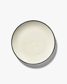 Starter plate white/black variation 1 D Dinnerware tableware outlet