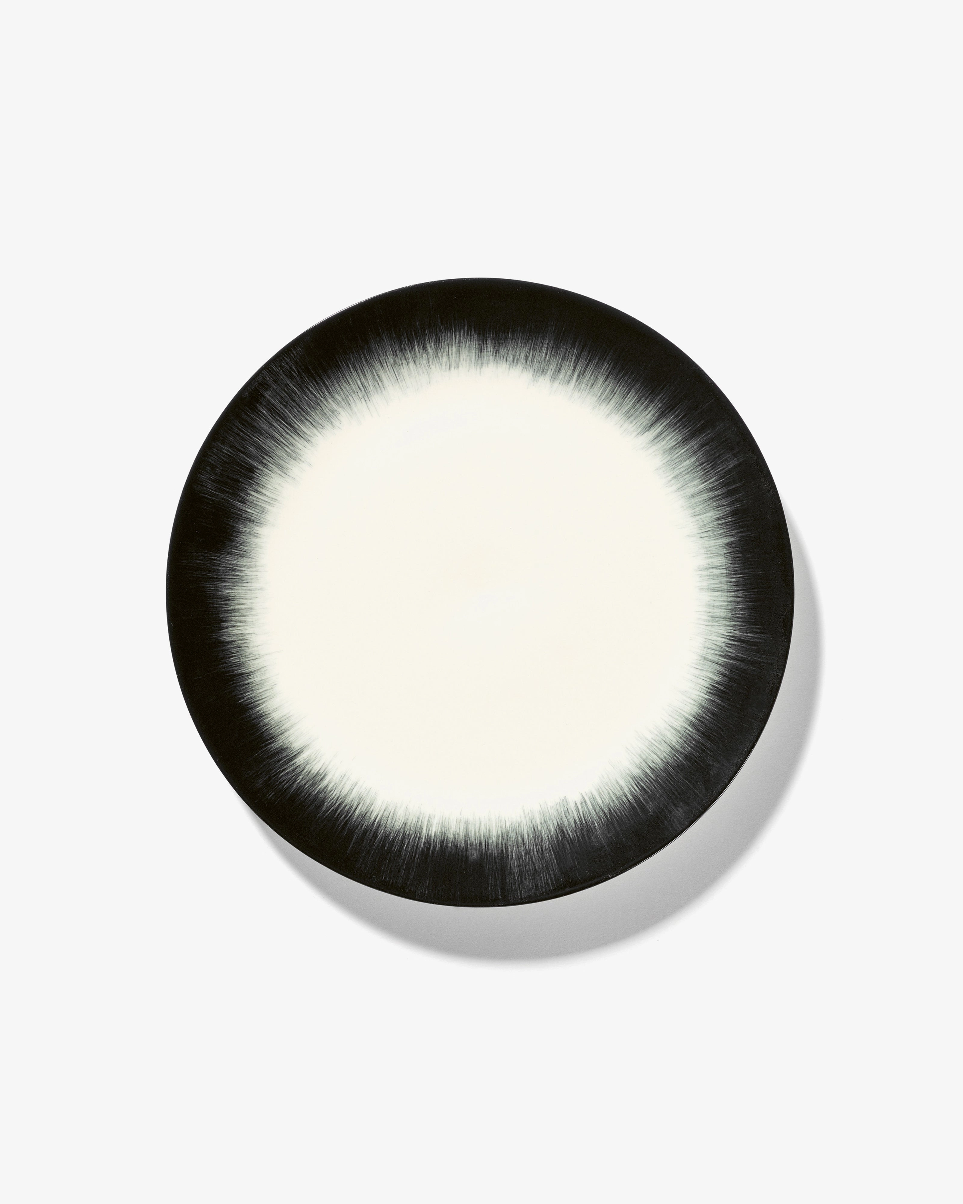 Starter plate white/black variation 4 D Dinnerware tableware outlet