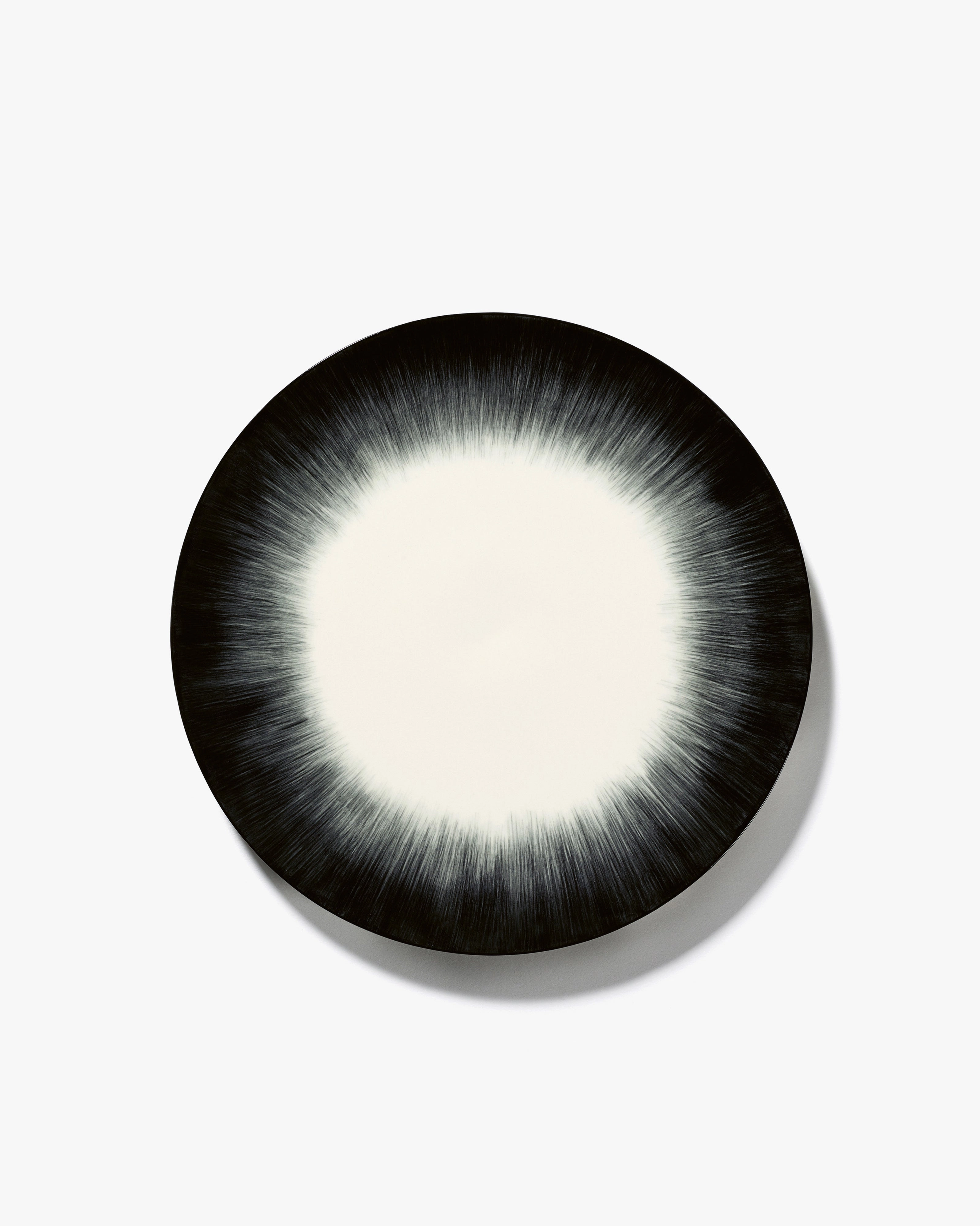 Starter plate white/black variation 5 D Dinnerware tableware outlet