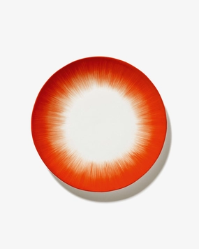 Starter plate white/red variation 5 D Dinnerware tableware outlet