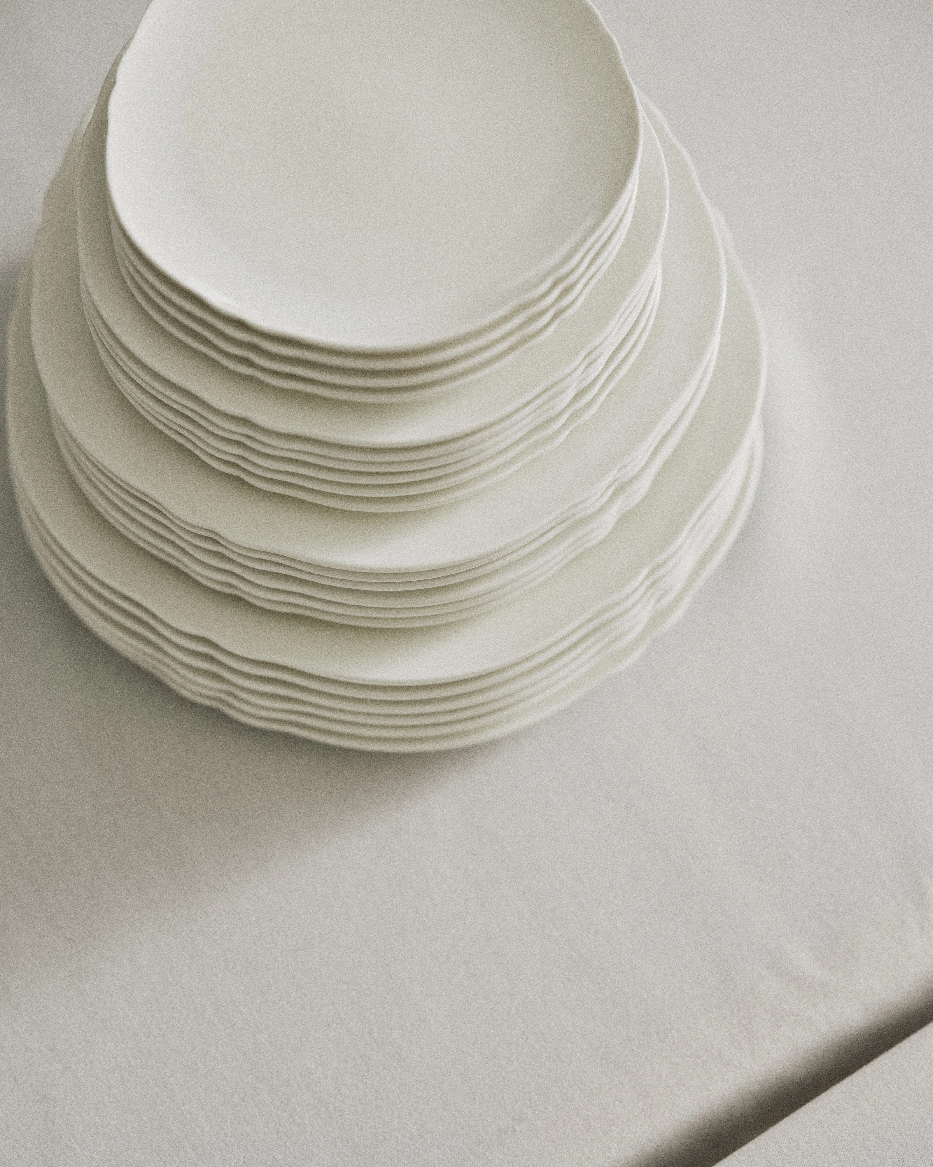 Starter plate white Silhouette