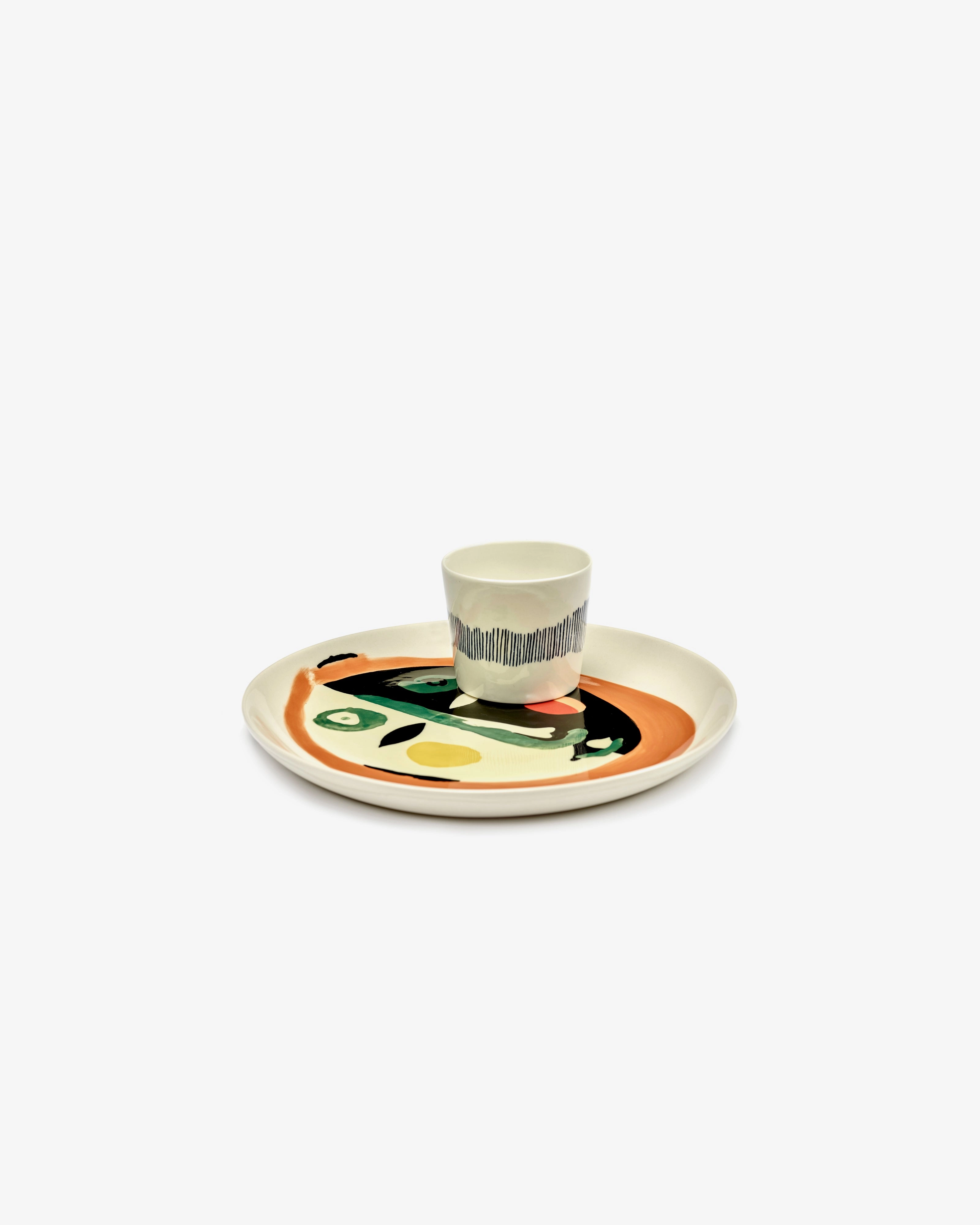 Starter plate with face 1 Feast
