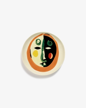 Starter plate with face 1 Feast Dinnerware tableware outlet