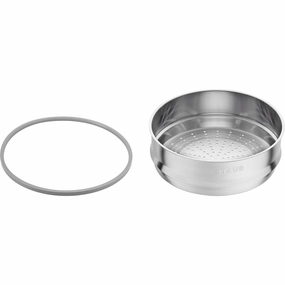 Staub 4.75-qt Stainless Steel Steamer Insert Cookware online kitchen sale