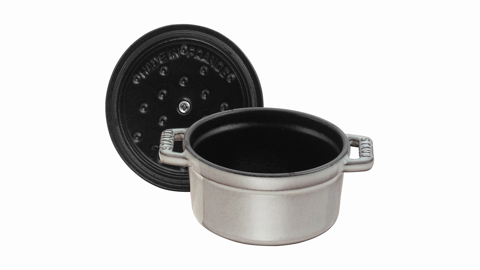 Staub Cast Iron 0.25-qt Mini Round Cocotte