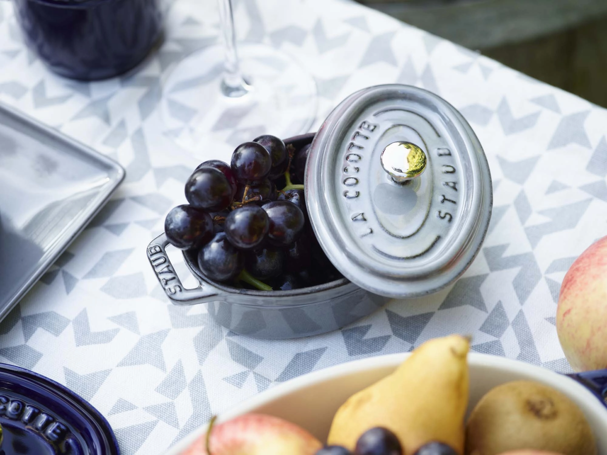 Staub Cast Iron 0.25-qt Mini Round Cocotte