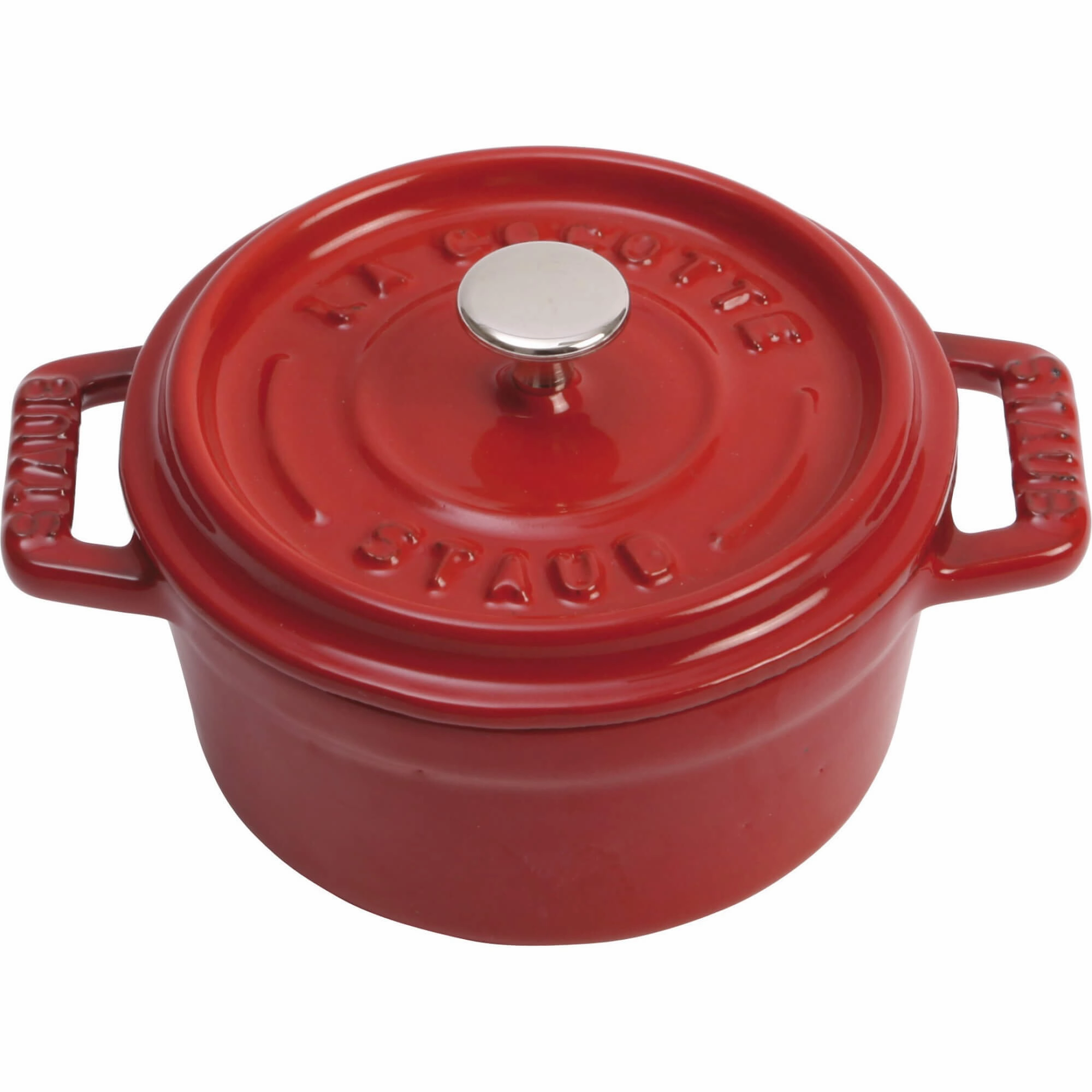 Staub Cast Iron 0.25-qt Mini Round Cocotte