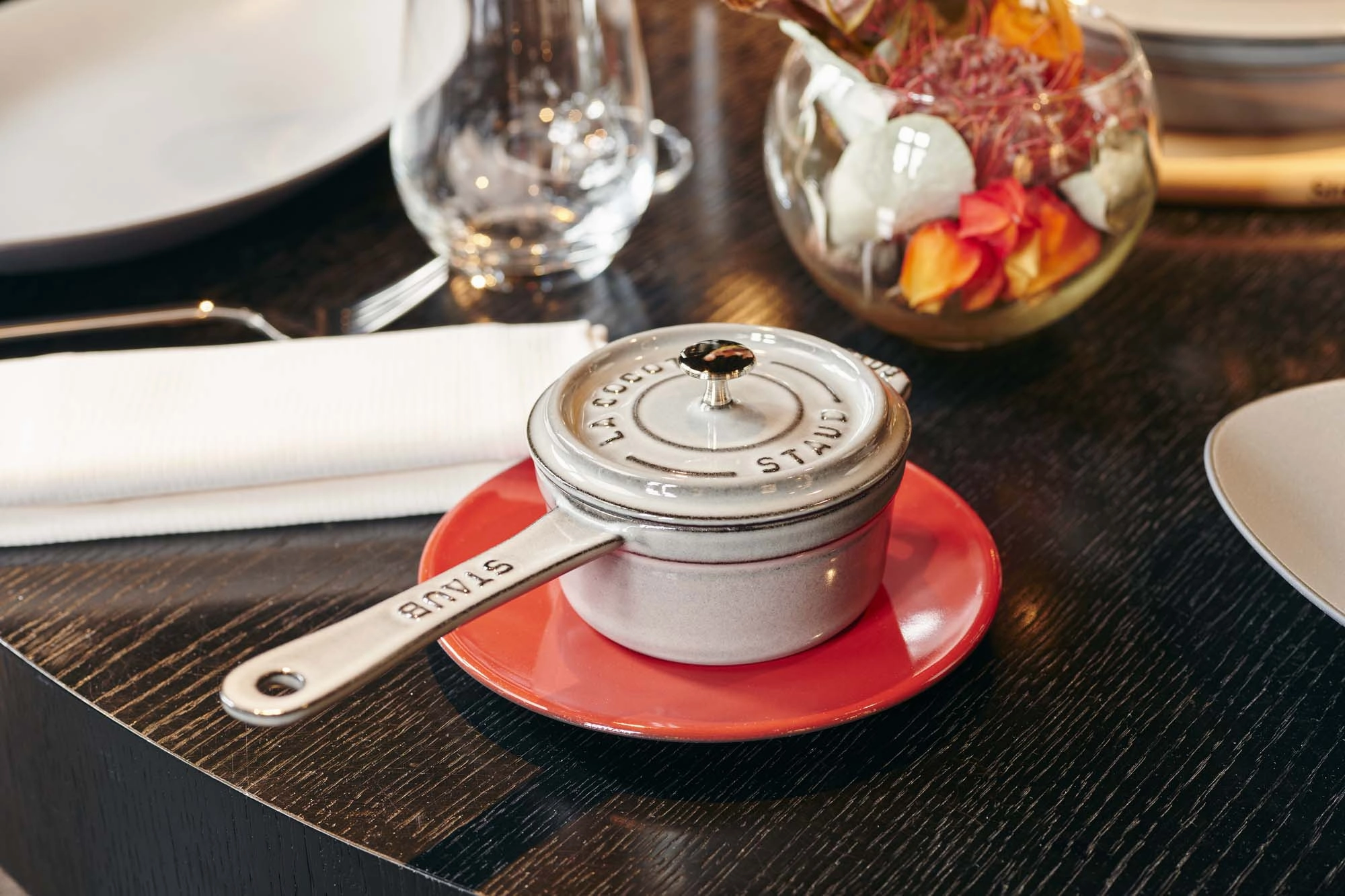 Staub Cast Iron 0.25-qt Mini Saucepan